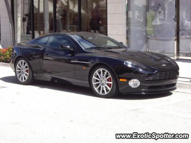 Aston Martin Vanquish spotted in Palm Beach, Florida