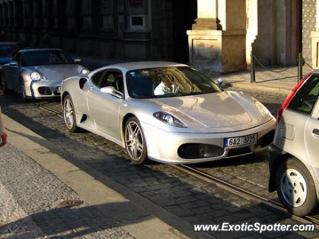 Ferrari F430 spotted in Prague, Czech Republic