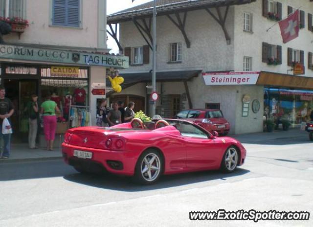 Ferrari 360 Modena spotted in Lucerne, Switzerland