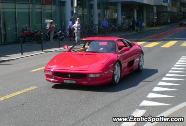 Ferrari F355 spotted in Lucerne, Switzerland