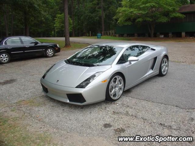 Lamborghini Gallardo spotted in Anderson, South Carolina