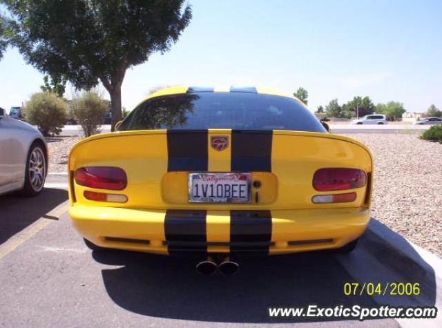 Dodge Viper spotted in Albuquerque, New Mexico