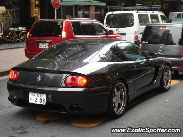 Ferrari 456 spotted in Tokyo, Japan