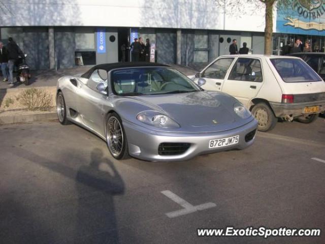 Ferrari 360 Modena spotted in Amiens, France