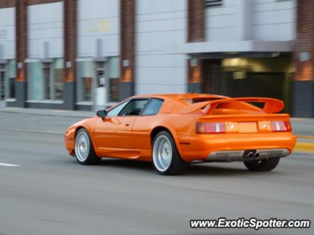 Lotus Esprit spotted in Birmingham, Michigan