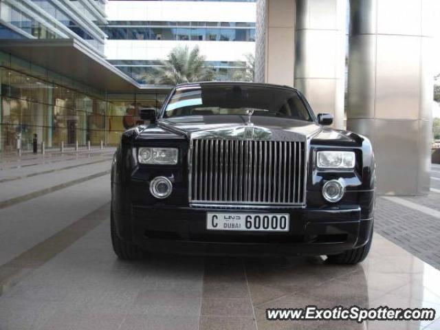 Rolls Royce Phantom spotted in Dubai, United Arab Emirates