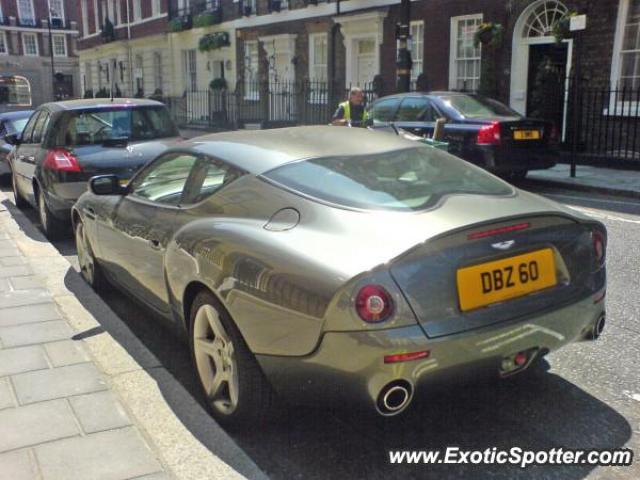 Aston Martin Zagato spotted in London, United Kingdom