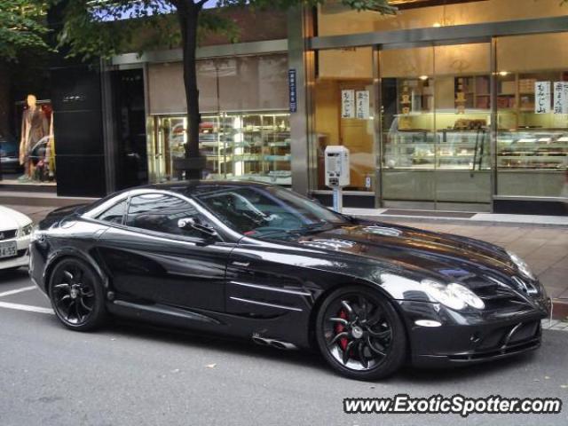 Mercedes SLR spotted in Tokyo, Japan