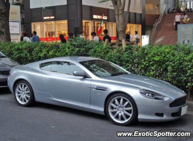 Aston Martin DB9 spotted in Tokyo, Japan