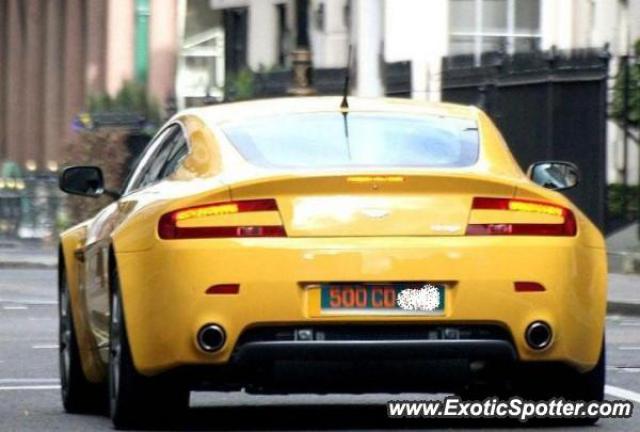 Aston Martin Vantage spotted in London, United Kingdom