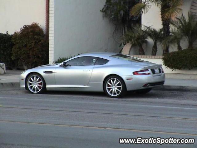 Aston Martin DB9 spotted in Newport, California