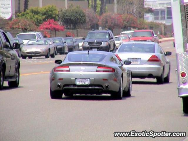 Aston Martin Vantage spotted in Newport, California