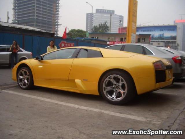 Lamborghini Murcielago spotted in Beijing, China