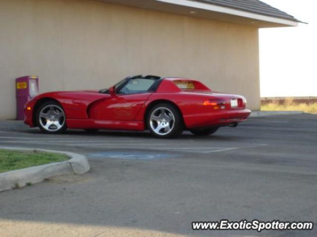 Dodge Viper spotted in Tracy, California