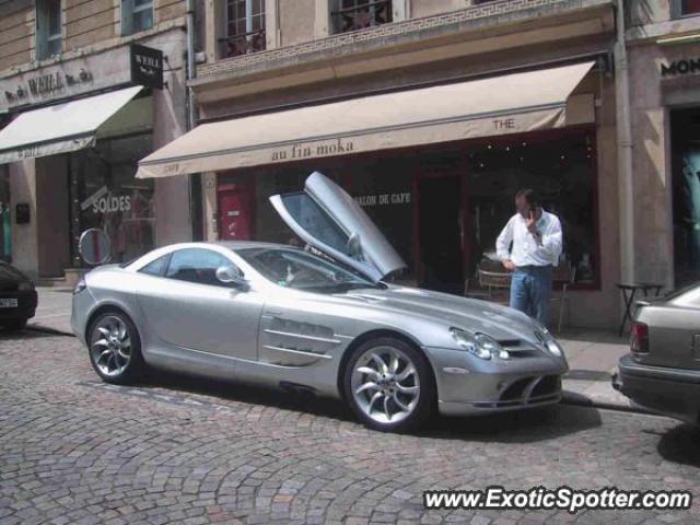 Mercedes SLR spotted in Nancy, France