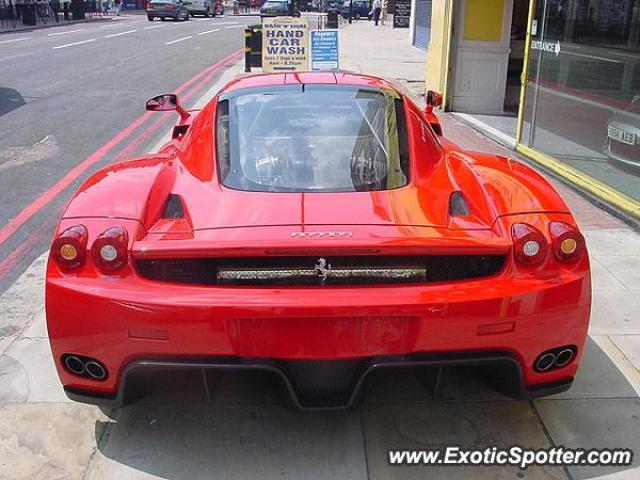 Ferrari Enzo spotted in London, United Kingdom