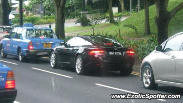 Aston Martin DB9 spotted in Singapore, Singapore