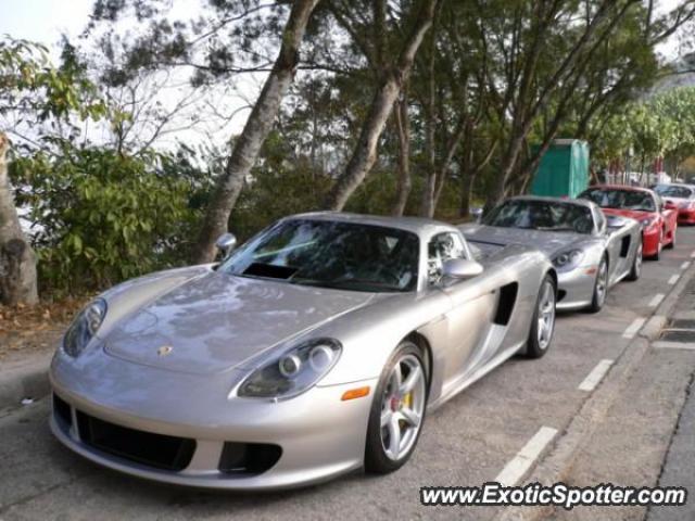 Porsche Carrera GT spotted in Hong kong, China