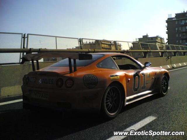 Ferrari 550 spotted in Genova, Italy