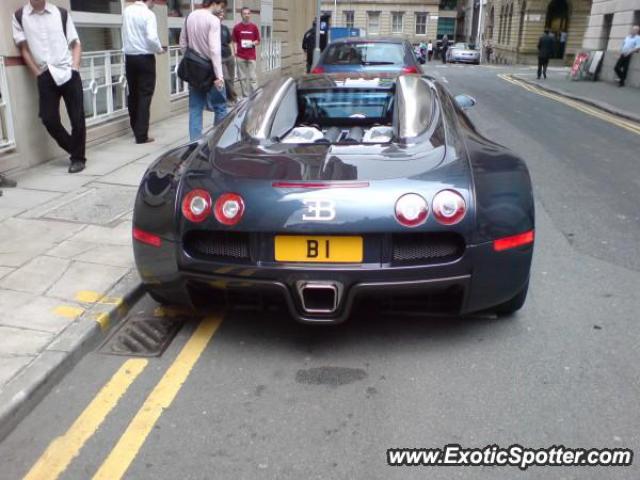 Bugatti Veyron spotted in Manchester, United Kingdom