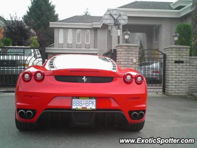 Ferrari F430 spotted in Coquitlam, Canada