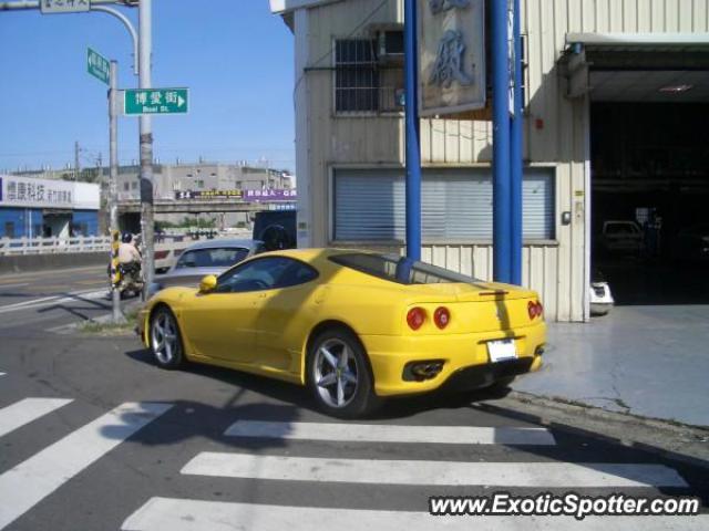 Ferrari 360 Modena spotted in Hsinchu, Taiwan