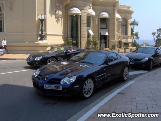 Mercedes SLR spotted in Monte-carlo, Monaco