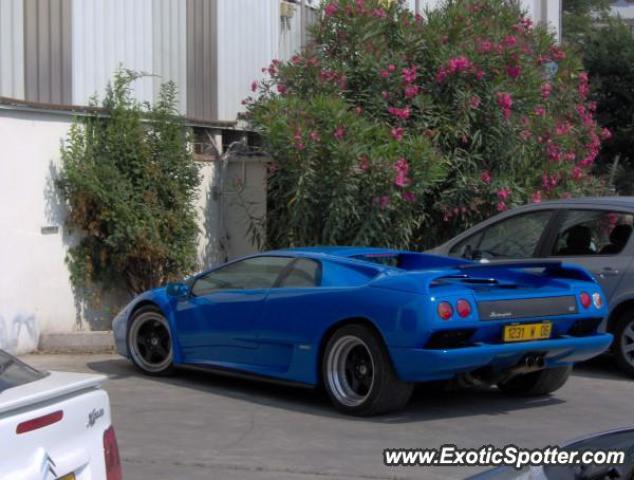 Lamborghini Diablo spotted in Cannes la boca, France