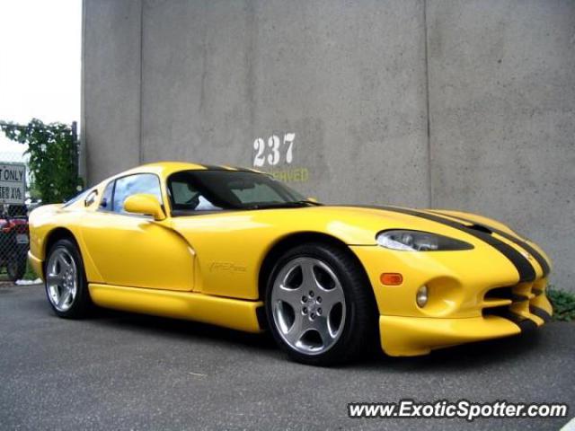 Dodge Viper spotted in Vancouver, Canada