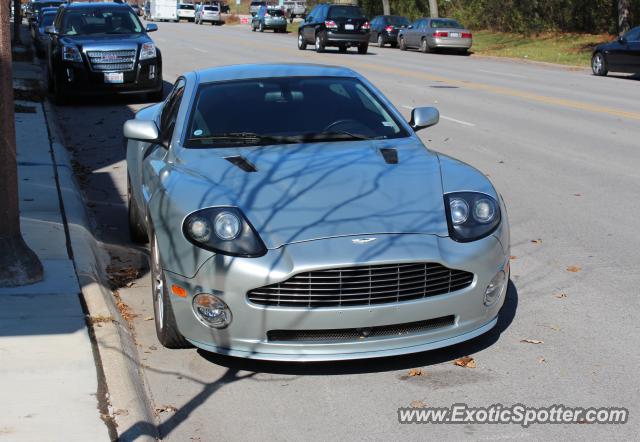 Aston Martin Vanquish spotted in Winnetka, Illinois