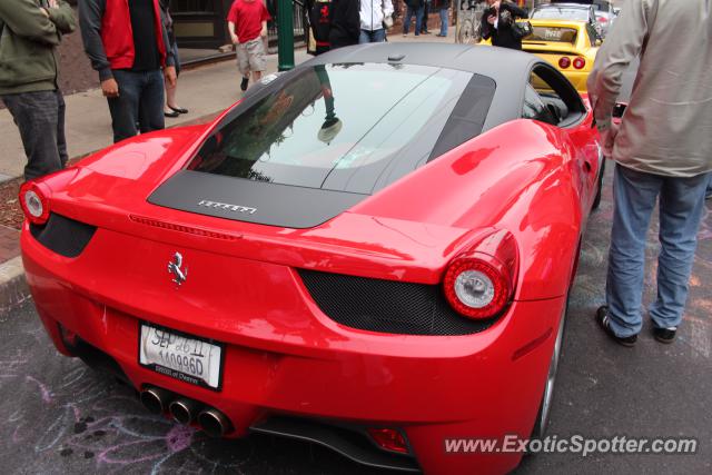 Ferrari 458 Italia spotted in Kansas City, Missouri