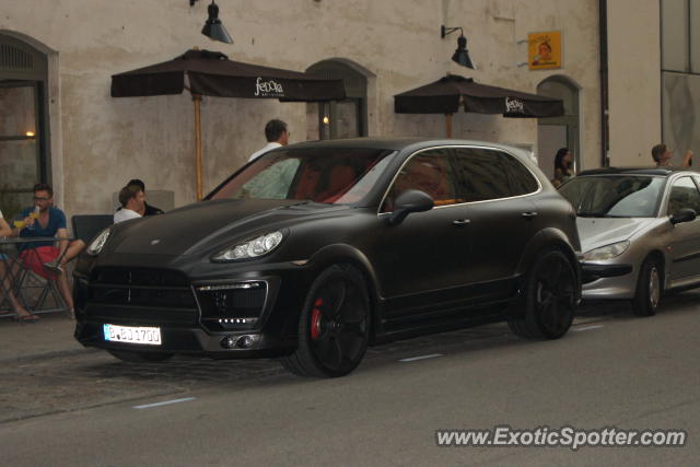 Porsche Cayenne Gemballa 650 spotted in Munique, Germany