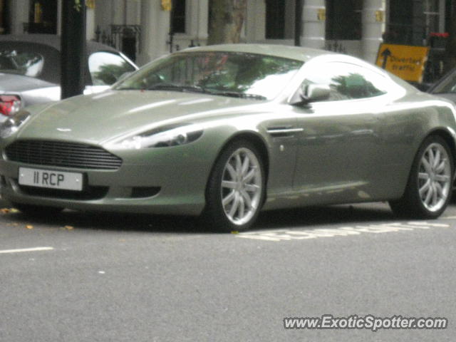 Aston Martin DB9 spotted in London, United Kingdom