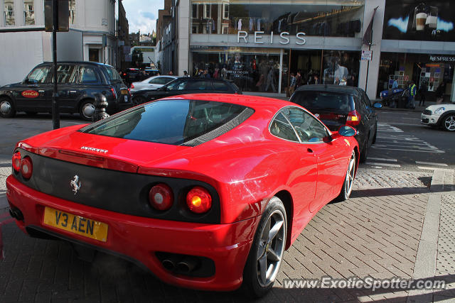 Ferrari 360 Modena spotted in London, United Kingdom