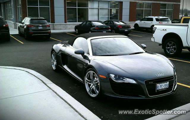 Audi R8 spotted in London, Ontario, Canada