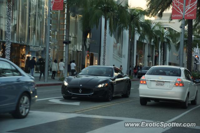 Maserati GranTurismo spotted in Beverly Hills, California