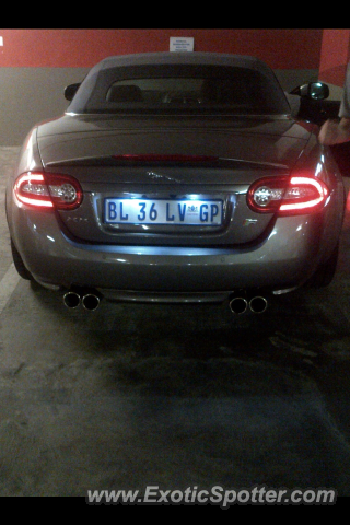 Jaguar XKR spotted in Johannesburg, South Africa