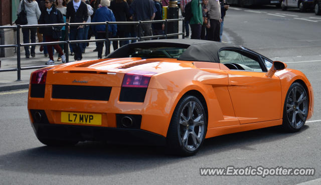 Lamborghini Gallardo spotted in London, United Kingdom