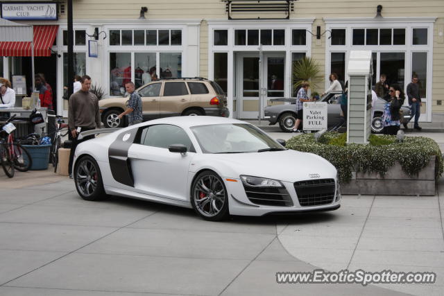 Audi R8 spotted in Monterey, California