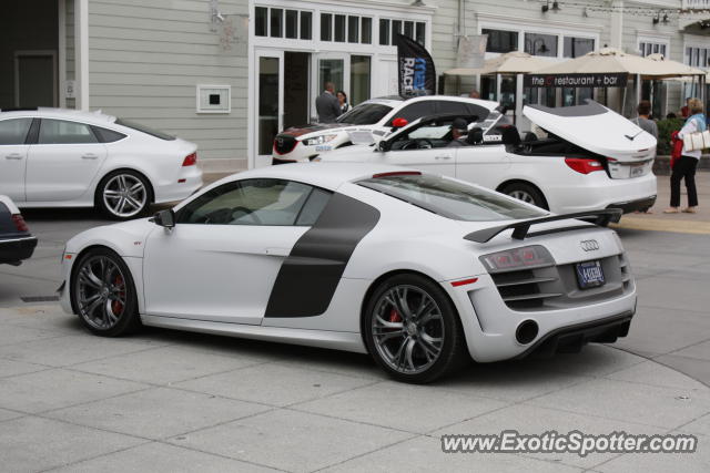 Audi R8 spotted in Monterey, California