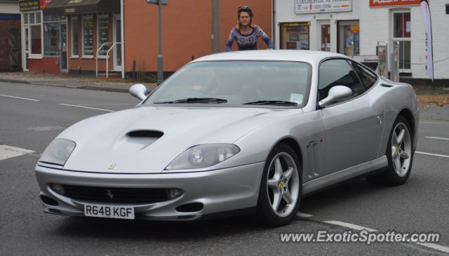 Ferrari 550 spotted in London, United Kingdom