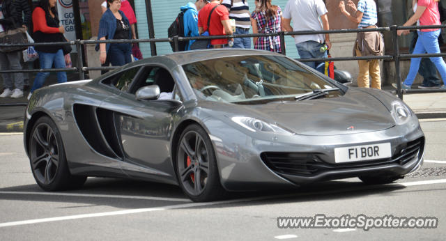 Mclaren MP4-12C spotted in London, United Kingdom