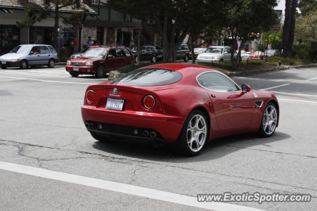 Alfa Romeo 8C spotted in Carmel, California