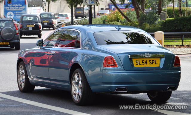 Rolls Royce Ghost spotted in London, United Kingdom