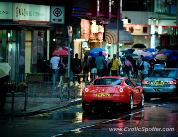 Ferrari 599GTB spotted in Hong Kong, China