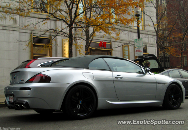 BMW M6 spotted in Boston, Massachusetts