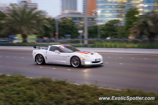Callaway Z06 spotted in Abu Dhabi, United Arab Emirates