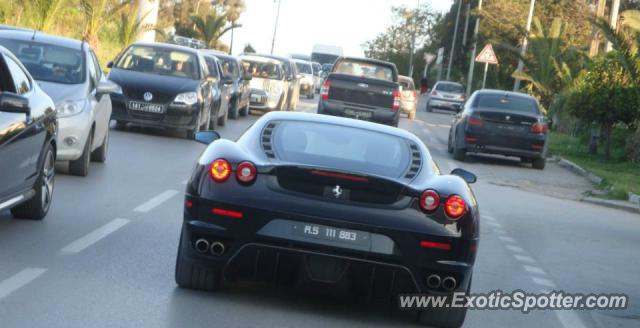 Ferrari F430 spotted in Marsa, Tunisia