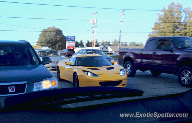 Lotus Evora spotted in Nashua, New Hampshire