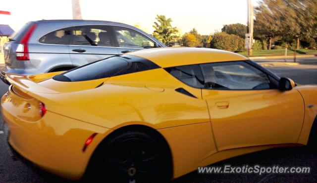 Lotus Evora spotted in Nashua, New Hampshire